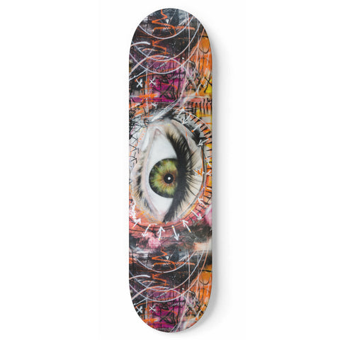 All Eyes On Me Custom Skateboard Deck - King Of Boards