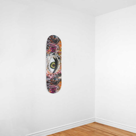 Image of All Eyes On Me Custom Skateboard Deck - King Of Boards