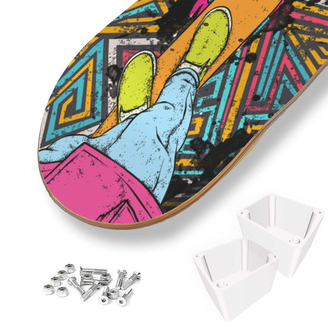 Image of SK8 Boarding Custom Skateboard Deck - King Of Boards