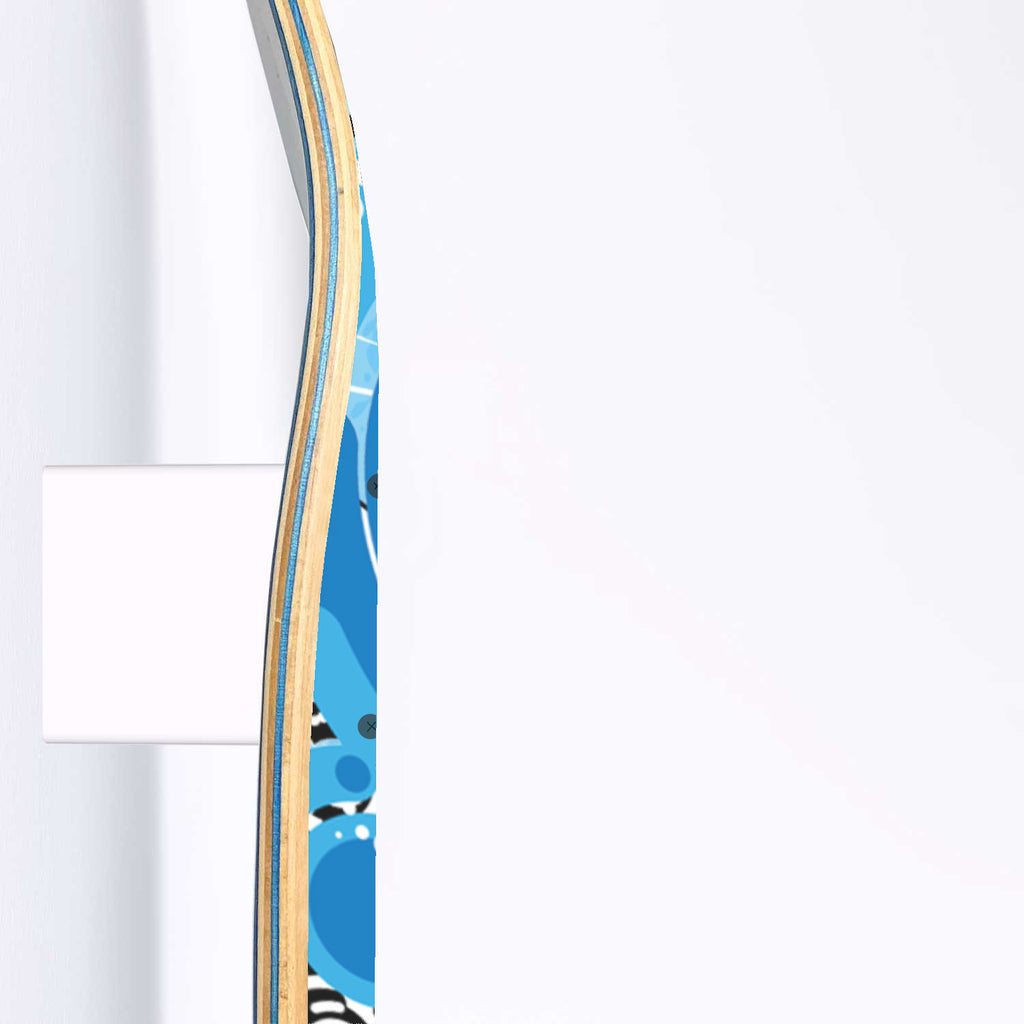 Lotus Splash Custom Skateboard Deck - King Of Boards