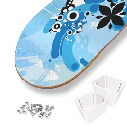 Lotus Splash Custom Skateboard Deck - King Of Boards