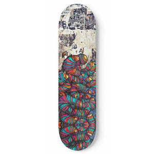 Street Worms Custom Skateboard Deck - King Of Boards