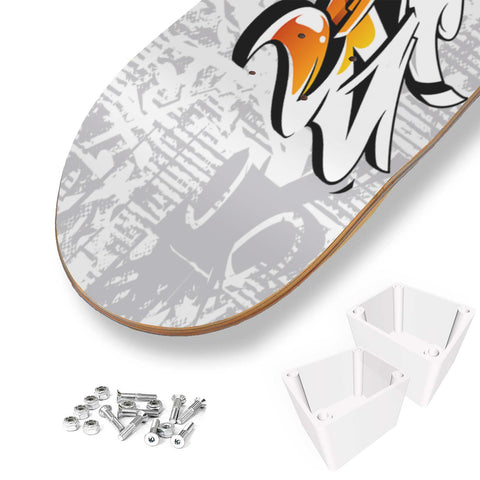Image of Summer In The City Custom Skateboard Deck - King Of Boards