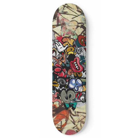 Image of Retro Art Custom Skateboard Deck - King Of Boards