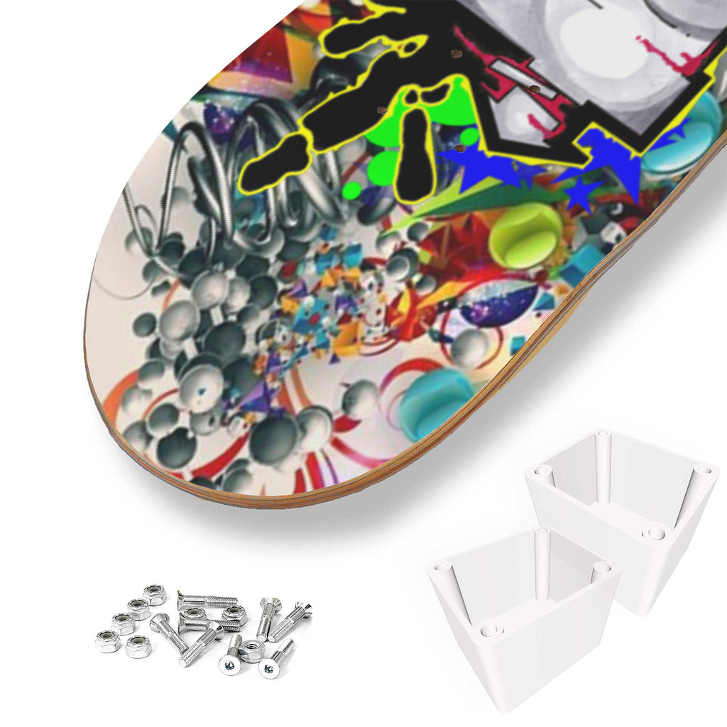 Cool Vibes Custom Skateboard Deck - King Of Boards