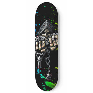 Death Punch Custom Skateboard Deck - King Of Boards